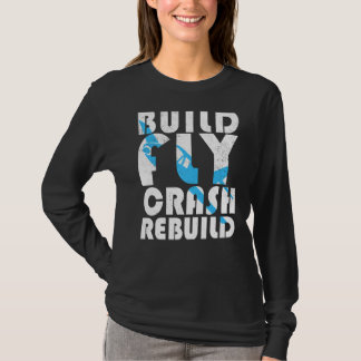 T-shirt Modèle de pilote Rc Avion Modèle de pilote Vol Rc 