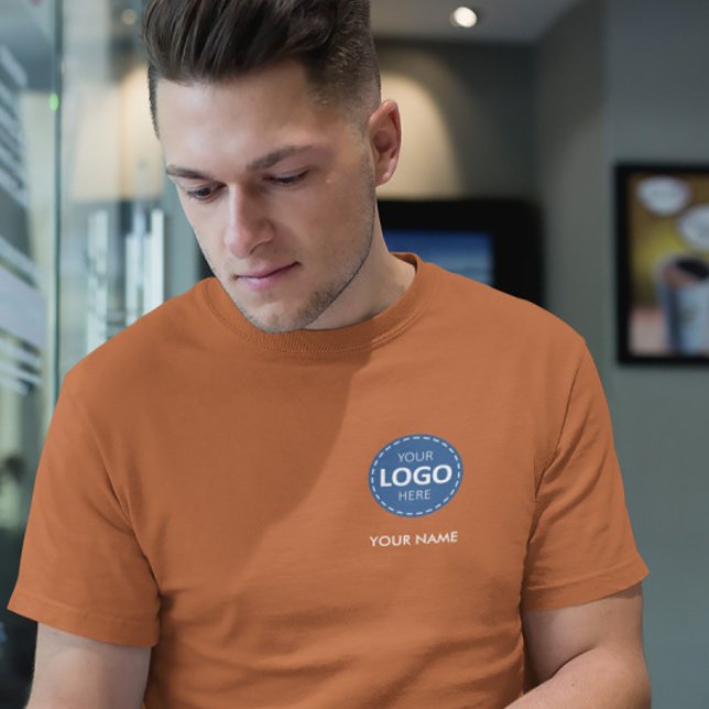 T-shirt Modèle de téléchargement du logo d'entreprise - Cr (Créateur téléchargé)
