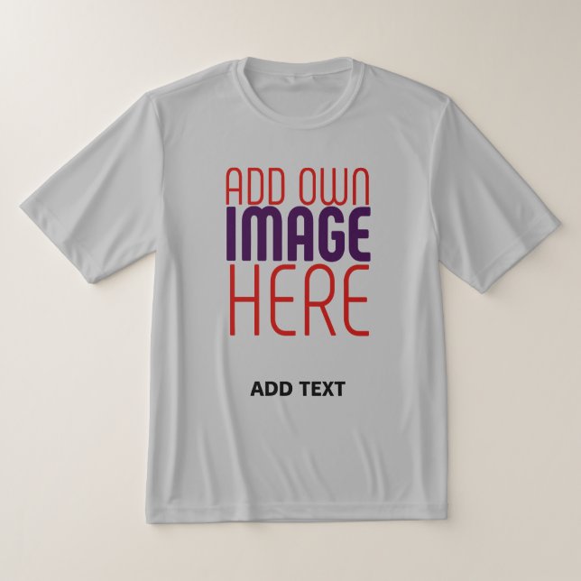 T-SHIRT MODÈLE DE TEXTE D'IMAGE ASH SIMPLE MODERNE (Poser)