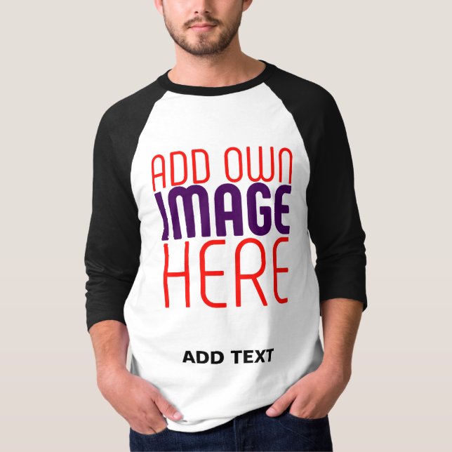 T-SHIRT MODÈLE DE TEXTE D'IMAGE BLANCHE SIMPLE MODERNE (Devant)