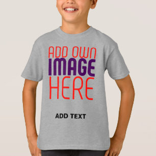 T-SHIRT MODELE DE TEXTE IMAGE ACIER LÉGER ÉDITABLE MODERNE