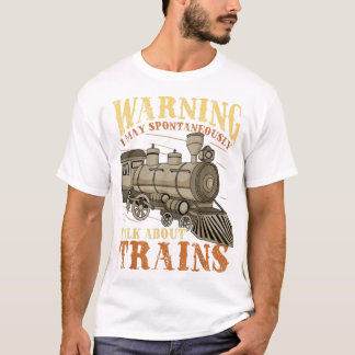 T-shirt Modèle de train Modèle de train Trainspotspot