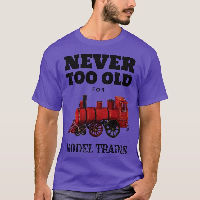 T-shirt Modèle de train vintage (Devant)