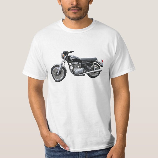 T-shirt Modèle de Yamaha XS650D R-U (Devant)
