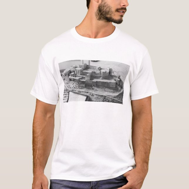 T-shirt Modèle des chevaliers de DES de Krak, modèle (Devant)