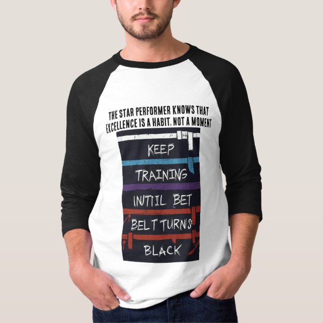 T-shirt modèle d'excellence de l'artiste vedette sur T-SHI (Devant)