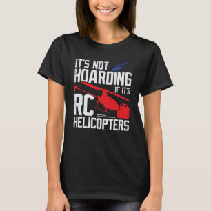 T-shirt Modèle d'hélicoptère RC pour un pilote d'hélicoptè