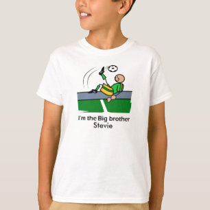 T-shirt Modèle du football de frère