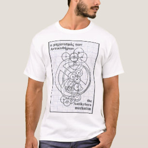 T-shirt Modèle du mécanisme antikythèque : Ancien ordinate