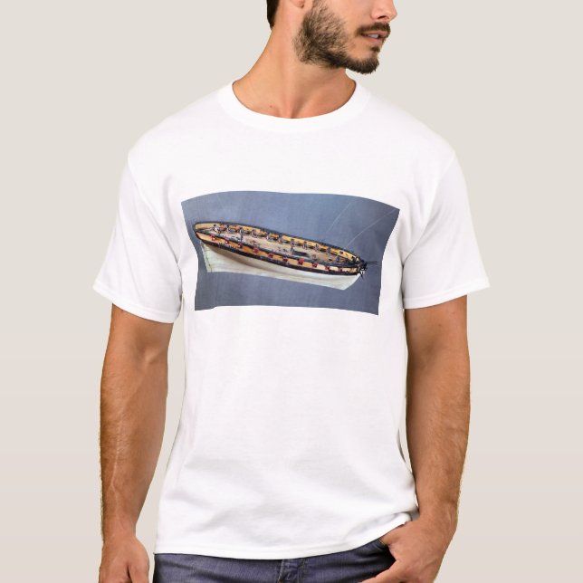 T-shirt Modèle d'un bateau de pirate, c.1810 (Devant)