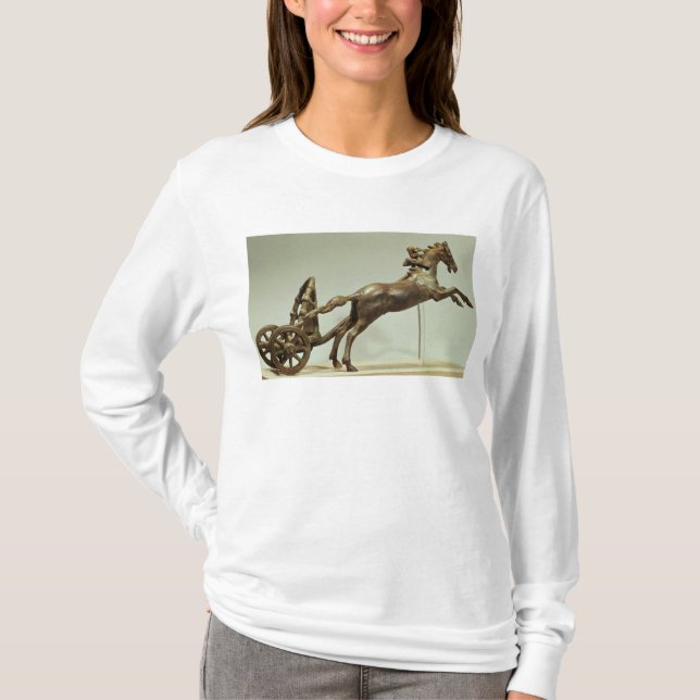 T-shirt Modèle d'un char de deux chevaux (Devant)