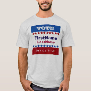 T-shirt Modèle fait sur commande de campagne