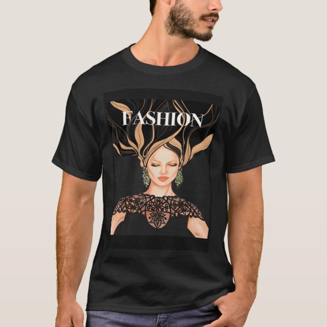 T-shirt Modèle fashionista (Devant)
