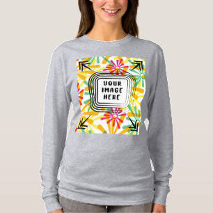 T-shirt Modèle Femmes à manches longues de base personnali