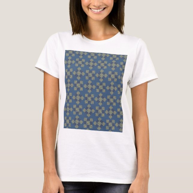 T-shirt Modèle floral cool (Devant)