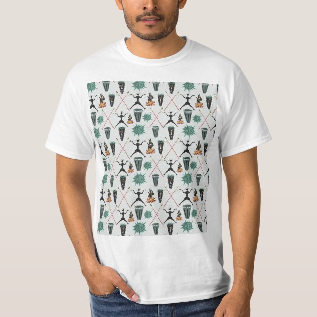 T-shirt Modèle floral fillette (Devant)