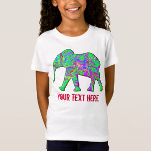 T-Shirt Modèle frais d'enfants drôles colorés de pyjama