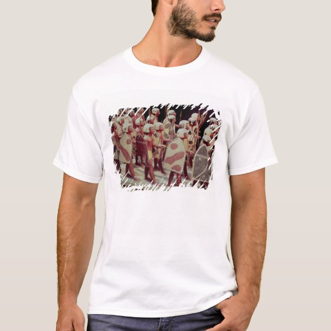 T-shirt Modèle funéraire des soldats armés de marche (Devant)
