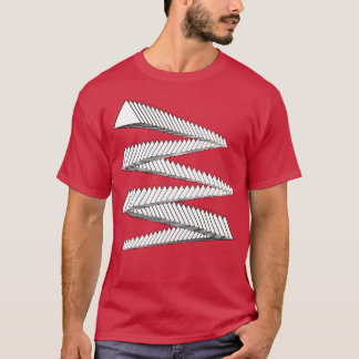 T-shirt Modèle géométrique triangles
