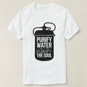 T-shirt Modèle graphique inspirationnel de devis de purifi