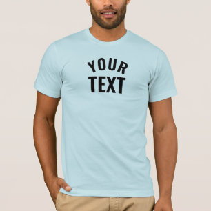 T-shirt Modèle Mens Bella+Canvas Manches courtes Bleu clai