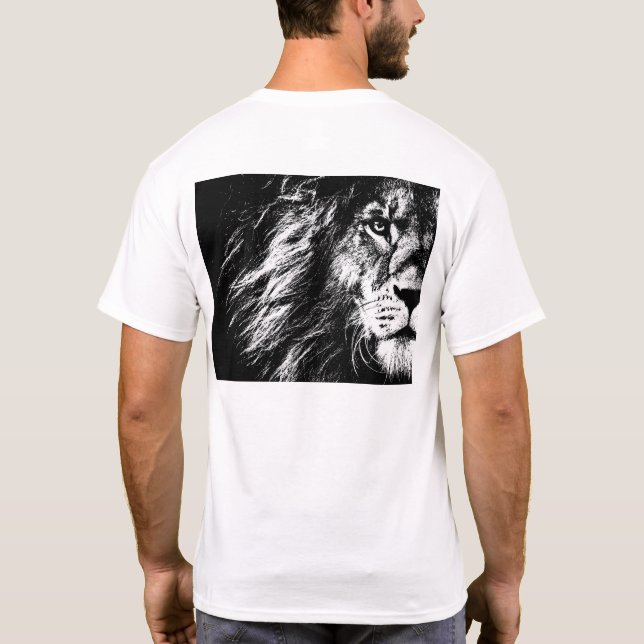 T-shirt Modèle Moderne pour Hommes avec Impression de Face (Dos)