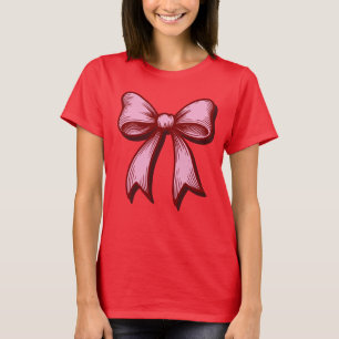 T-shirt Modèle personnalisable Coquette Bow