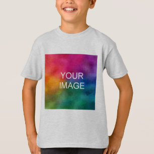 T-shirt Modèle personnalisé Ajouter un texte photo Enfants