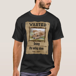 T-shirt Modèle photo occidental sauvage Recherché de