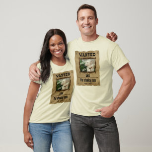 T-shirt Modèle photo occidental sauvage Recherché de