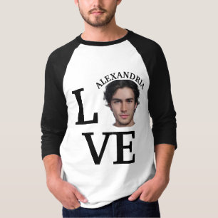 T-shirt modèle photo personnalisé moderne