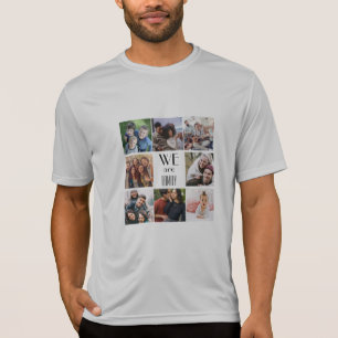 T-shirt Modèle photo personnalisé "We Are Family"