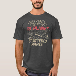 T-shirt Modèle pilote RC de la fin de semaine des cadeaux 