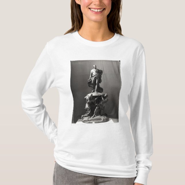 T-shirt Modèle pour le monument de Louis XV (Devant)