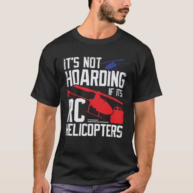 T-shirt Modèle RC Hobby Hobby Chopper Pilot Cadeau (Devant)