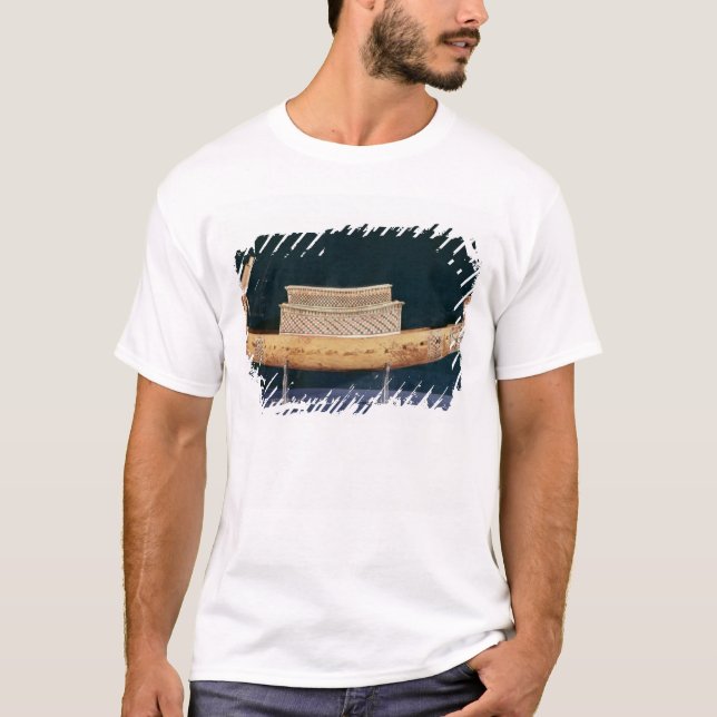 T-shirt Modèle réduit d'un bateau de la tombe (Devant)