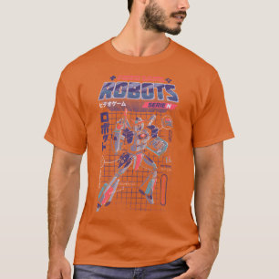 T-shirt Modèle Robot de jeu vidéo N