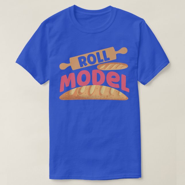 T-shirt Modèle rouleau dans la conception de la cuisson du (Design devant)