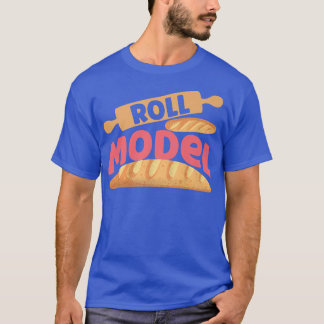 T-shirt Modèle rouleau dans la conception de la cuisson du