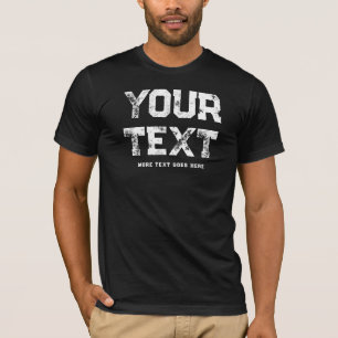T-shirt Modèle texte moderne tendance