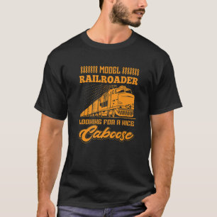 T-shirt Modèle train modèle train Locomotive Railroad R
