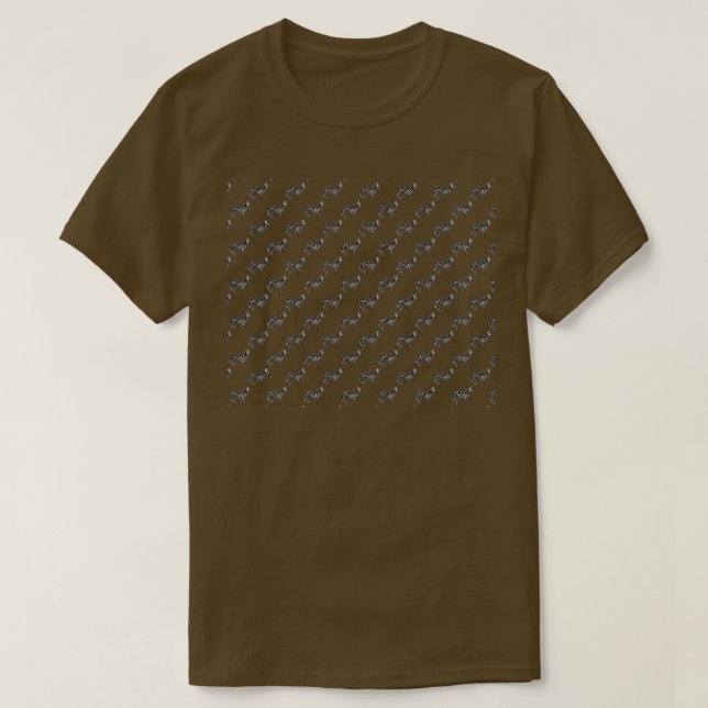 T-shirt Modèle Zebra (Design devant)