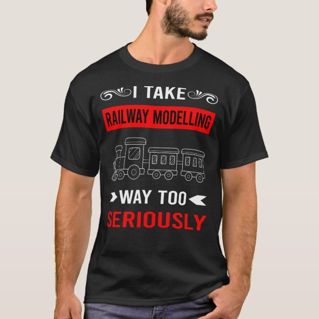 T-shirt Modélisation ferroviaire Modélisme ferroviaire Tra (Devant)