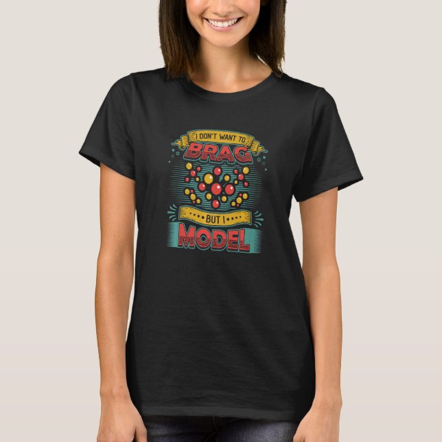T-shirt Modélisation physique Physique Modèles scientifiqu (Devant)