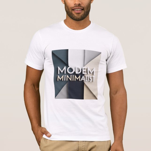 T-shirt Modem Minimalist (Devant)