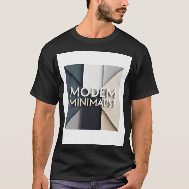T-shirt Modem Minimalist (Devant)