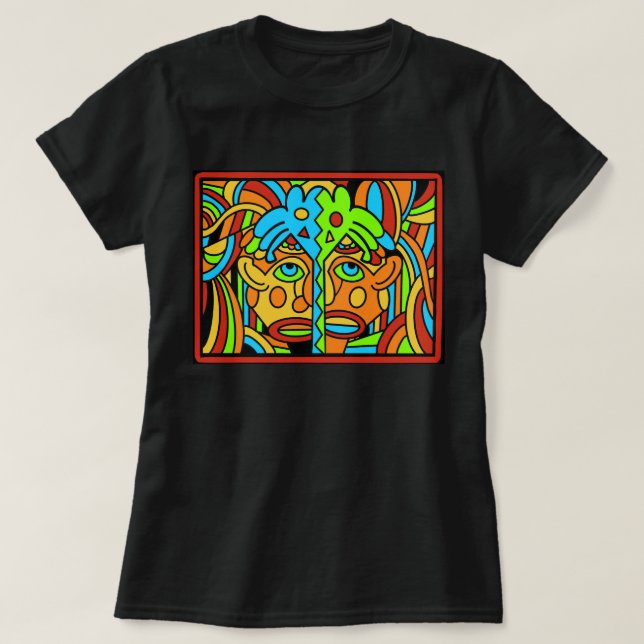 T-Shirt "modern art" (Design devant)
