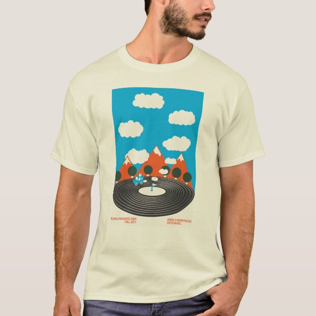 T-shirt Modern Is Not Progress Tour (Devant)