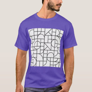 T-shirt Modern Minimalist Shapes