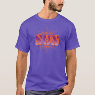 T-shirt Modern Vintage Purple So-Cal Sun